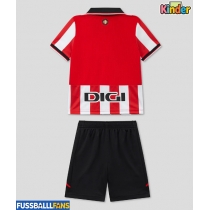 Athletic Bilbao Heimtrikotsatz Kinder 2025-26 Kurzarm (+ Kurze Hosen)